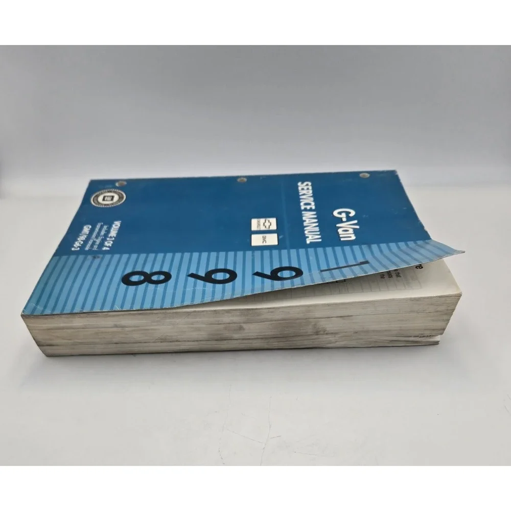 GM G-Van Service Manual 1998 Volume 3 OEM Repair Book